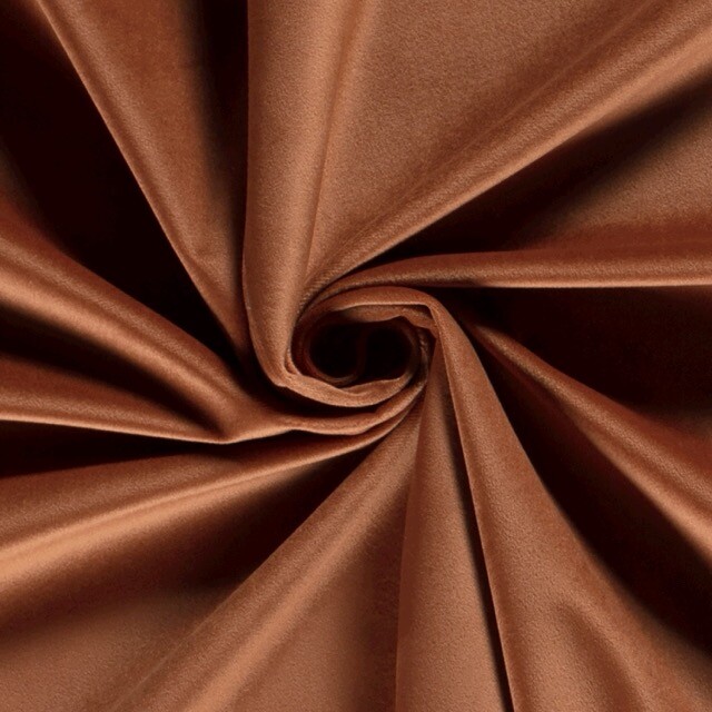 Velvet fabric solid brick