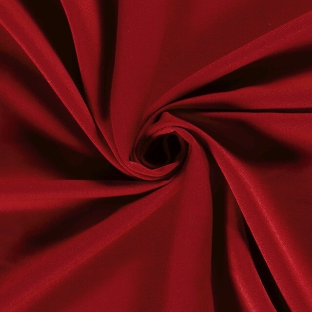 Bi-stretch gabardine red