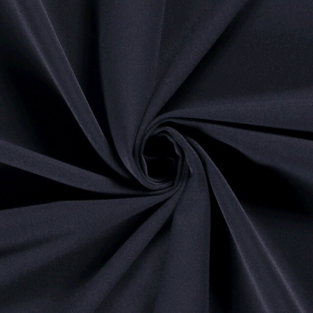 Bi-stretch gabardine navy