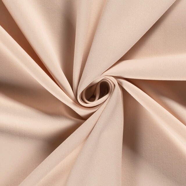 Bi-stretch gabardine salmon