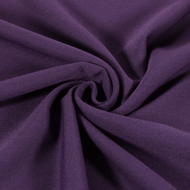 Bi-stretch gabardine purple
