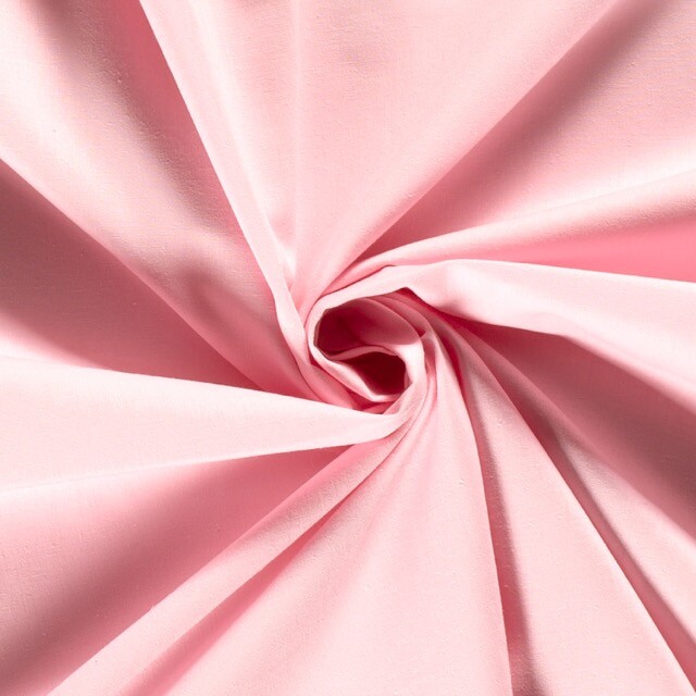 Cotton solid light pink