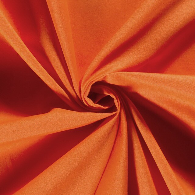 Cotton solid orange