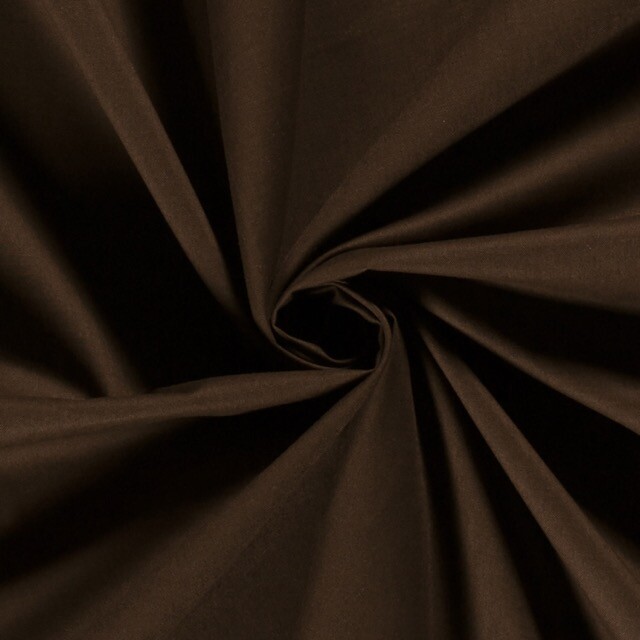 Cotton solid brown