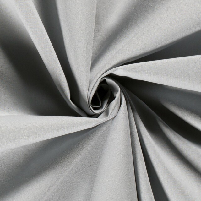 cotton solid light grey