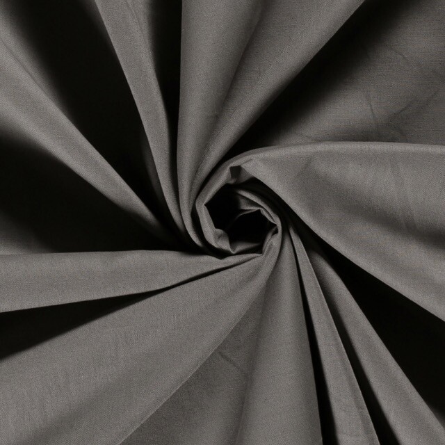 cotton solid grey