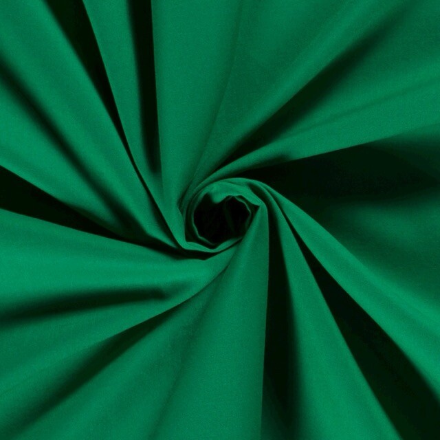 Cotton solid green