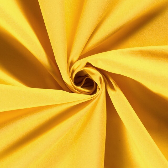 Cotton solid yellow