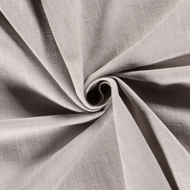 Ramie linen stone washed light grey