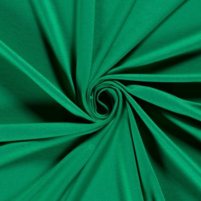 Viscose jersey solid forest green