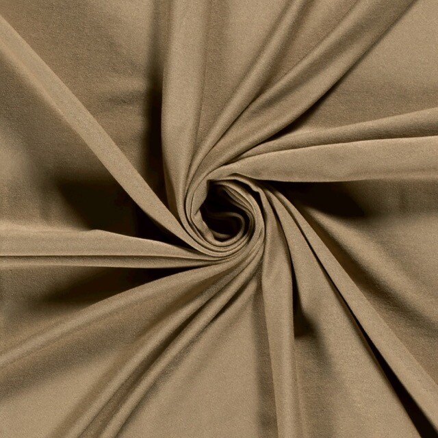 viscose jersey solid beige