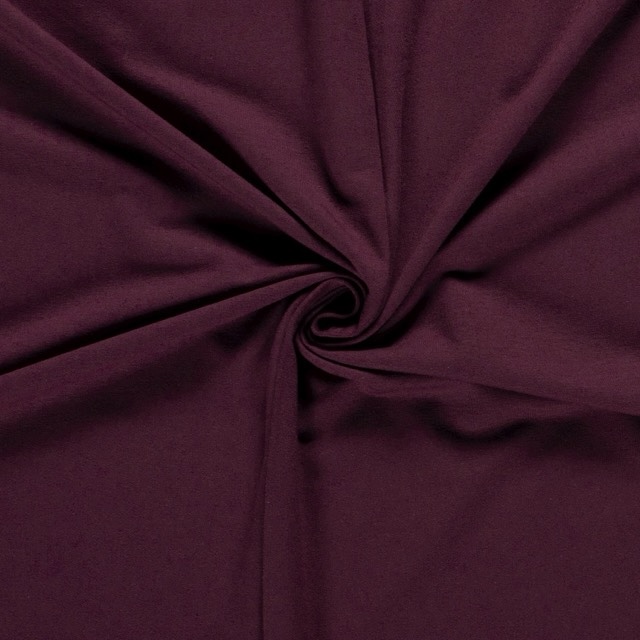 French Terry wine-red