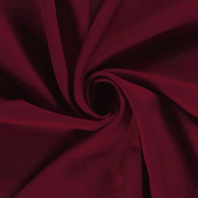 Burlington solid dark red