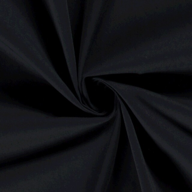 Cotton twill stretch solid navy