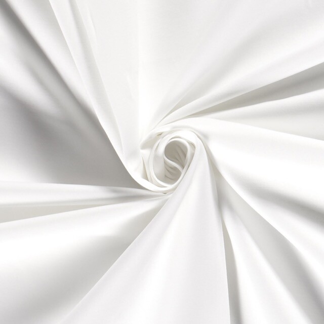 cotton twill solid white