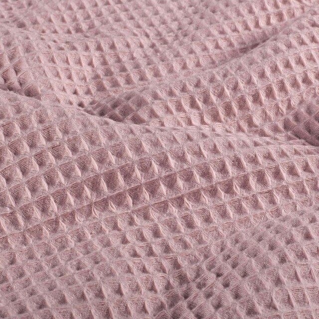 Waffle fabric coarse light pink