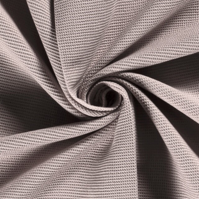 Waffle fabric fine light pink