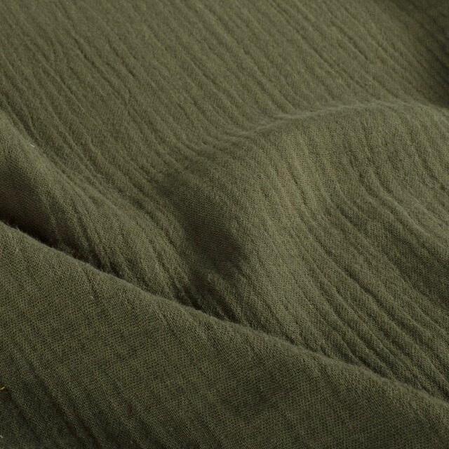 Muslin olive green