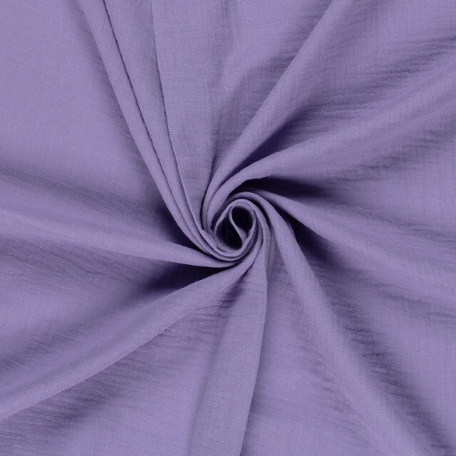 cotton muslin solid lilac