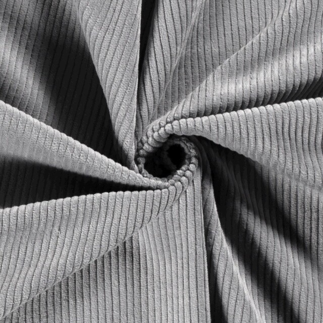 Corduroy solid grey
