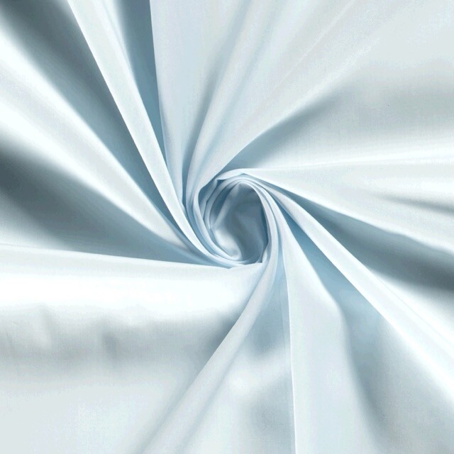cotton poplin solid baby blue