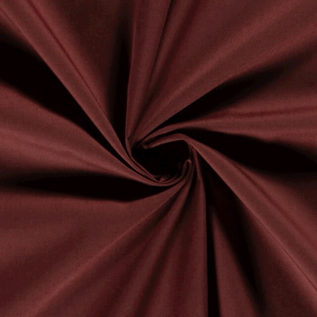 cotton poplin solid bordeaux