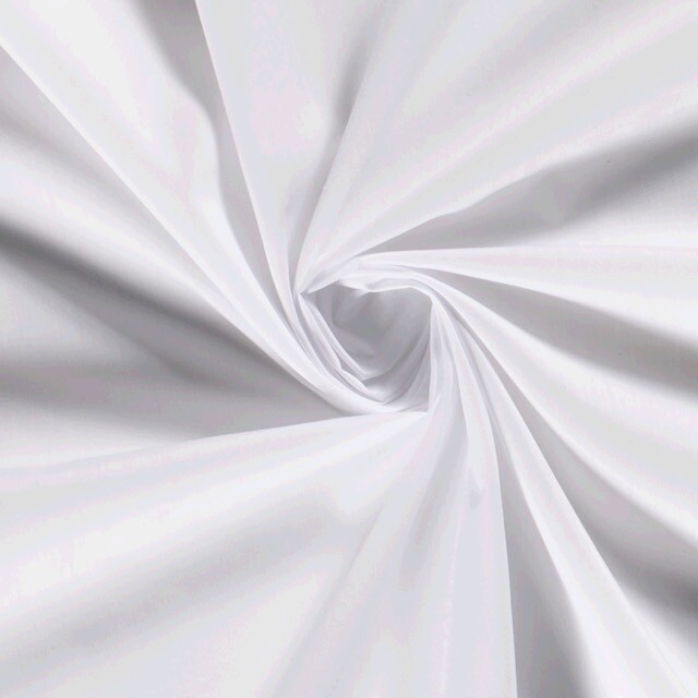 cotton poplin solid white
