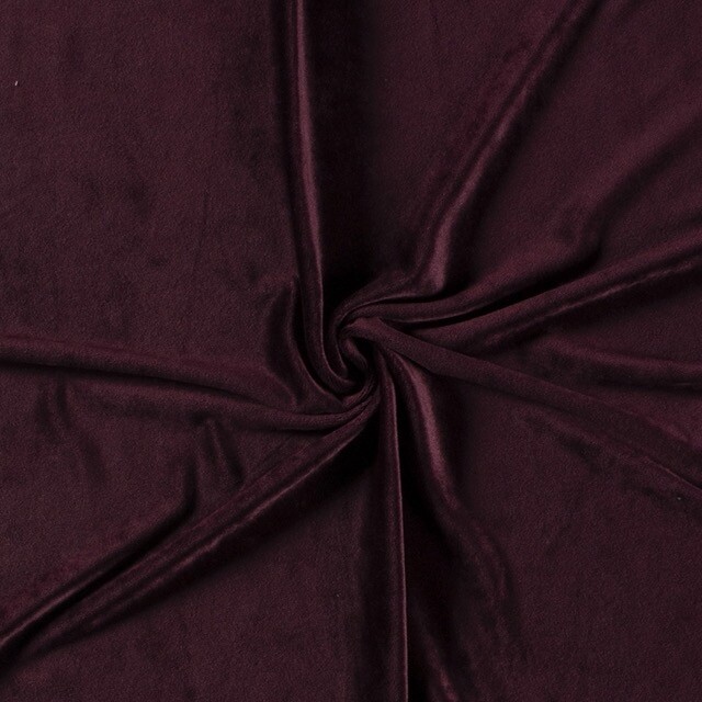Velvet wine-red