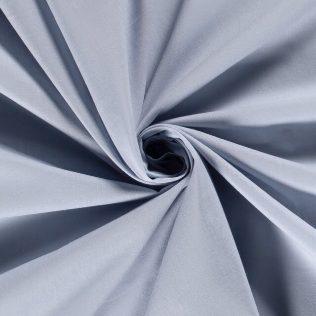 Cotton voile solid baby blue