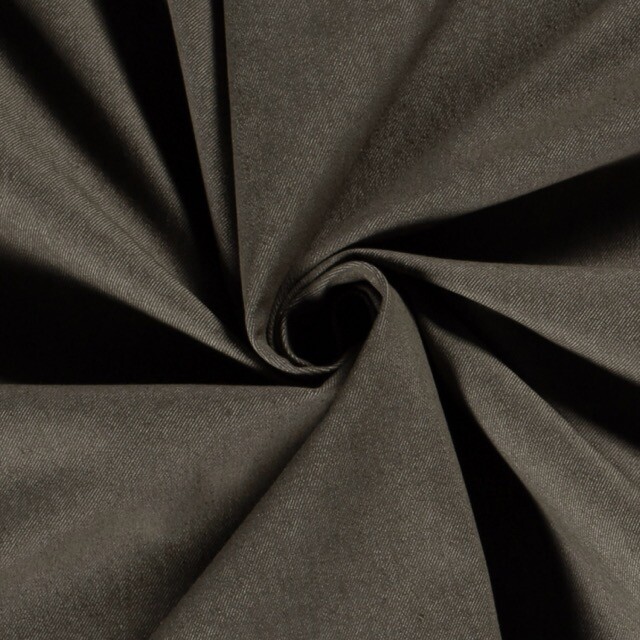 Denim stretch twill taupe