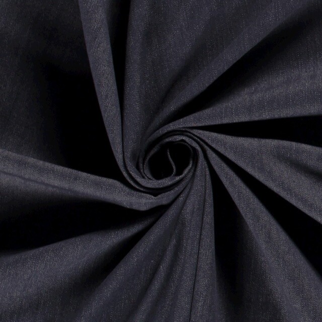 Denim stretch slub navy