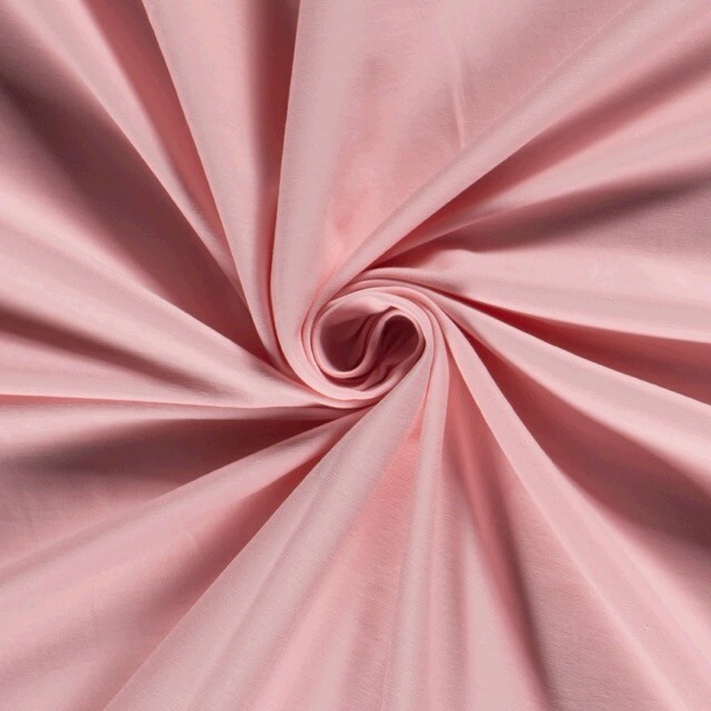 Cotton jersey solid light pink