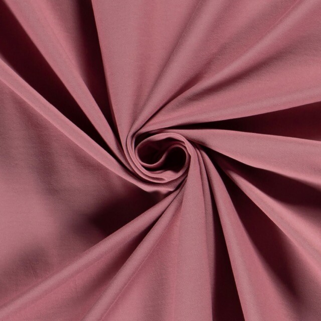 Cotton jersey solid old pink