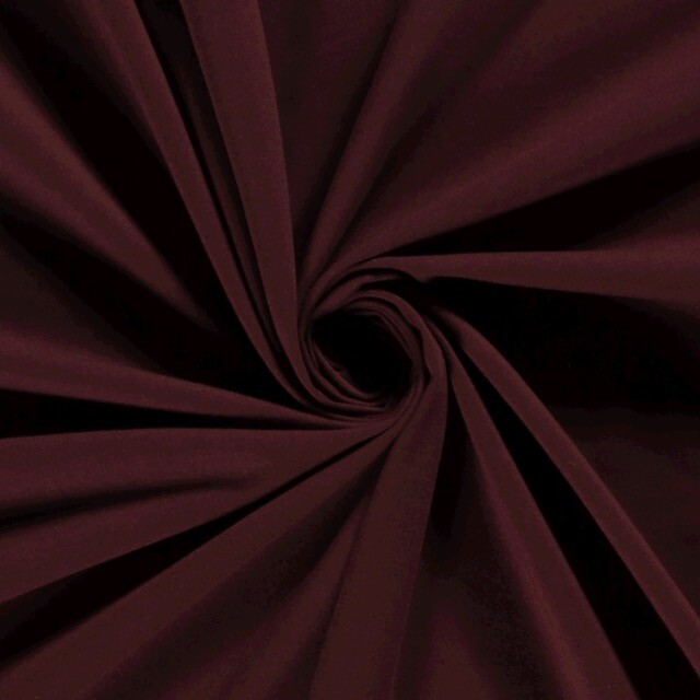 cotton jersey solid bordeaux