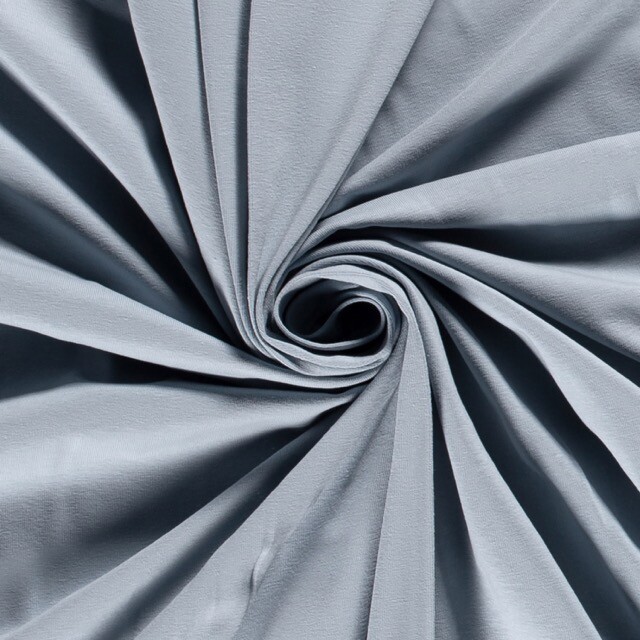cotton jersey solid sky blue