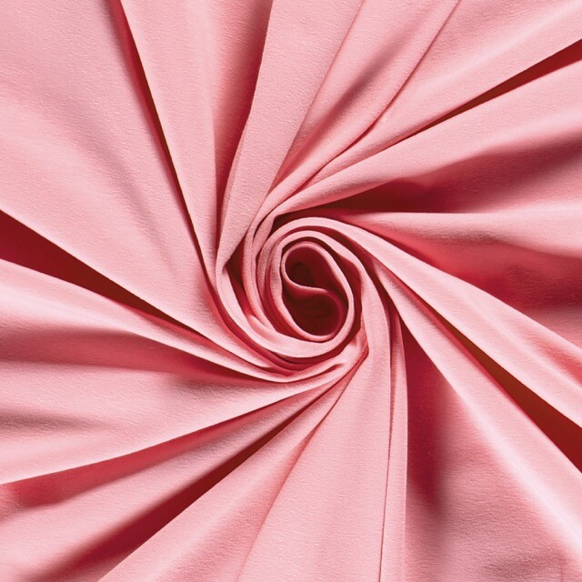 Cotton jersey solid pink