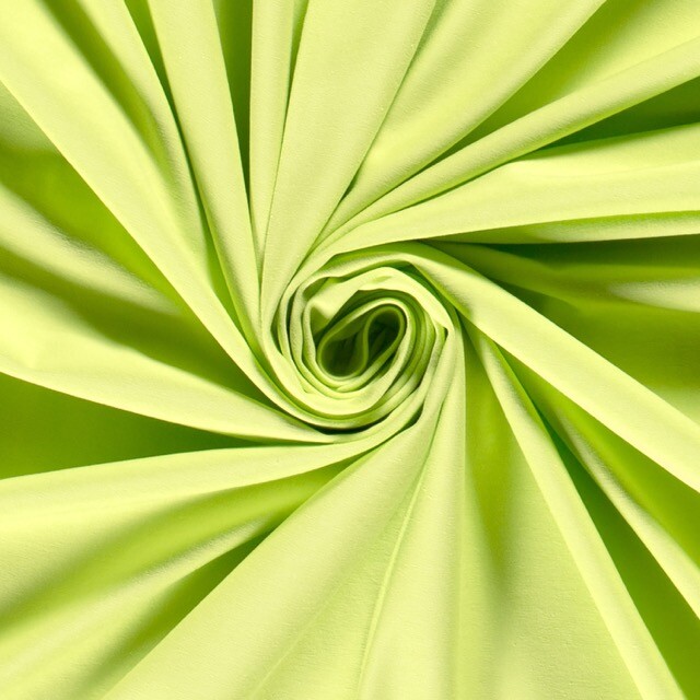 Cotton jersey solid lime