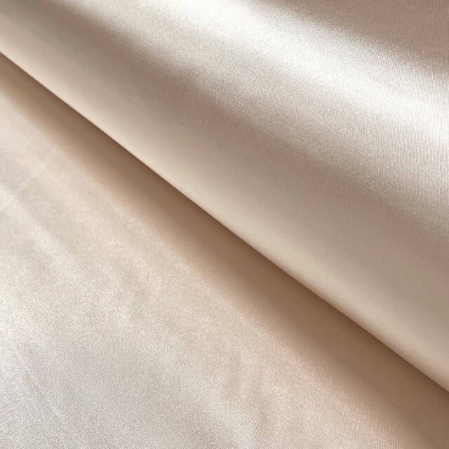 Satin stretch solid salmon