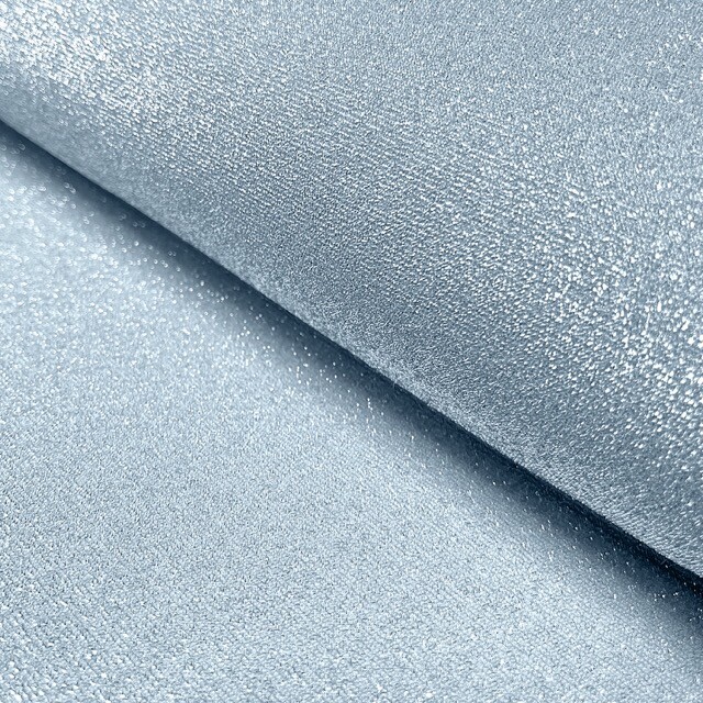 Glitter jersey lurex baby blue