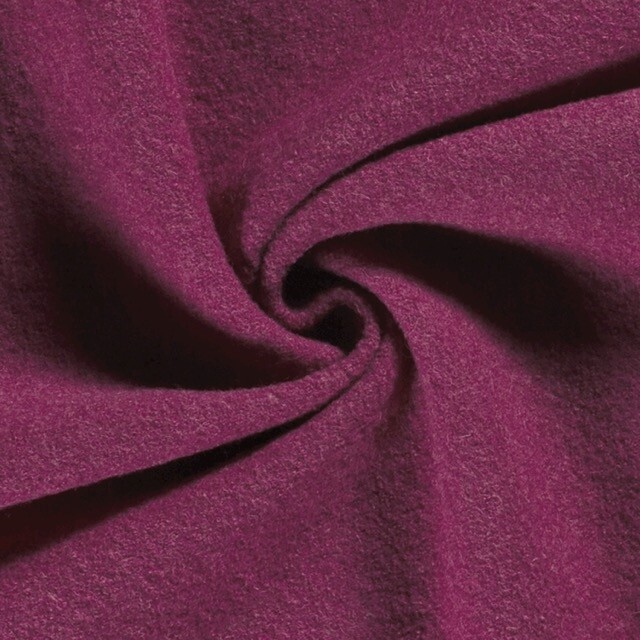 Wool felt fuchsia