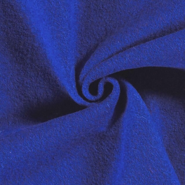 Wool felt cobalt