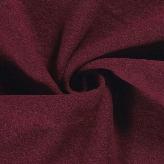 Wool felt bordeaux