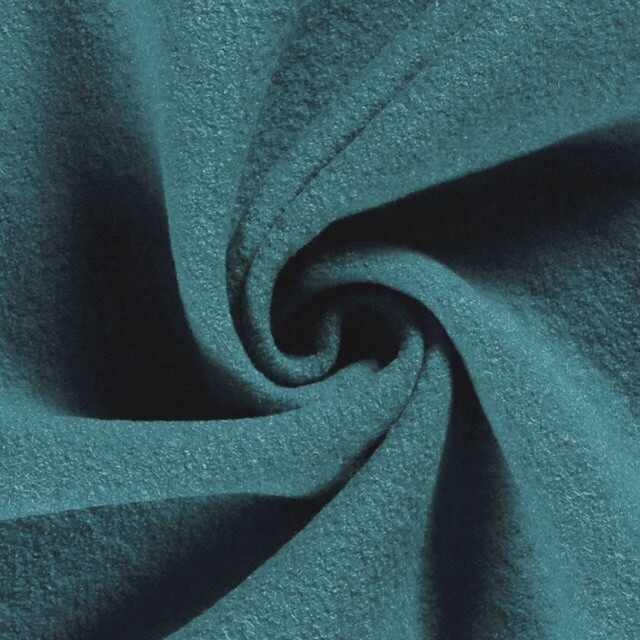 Wool felt dark mint