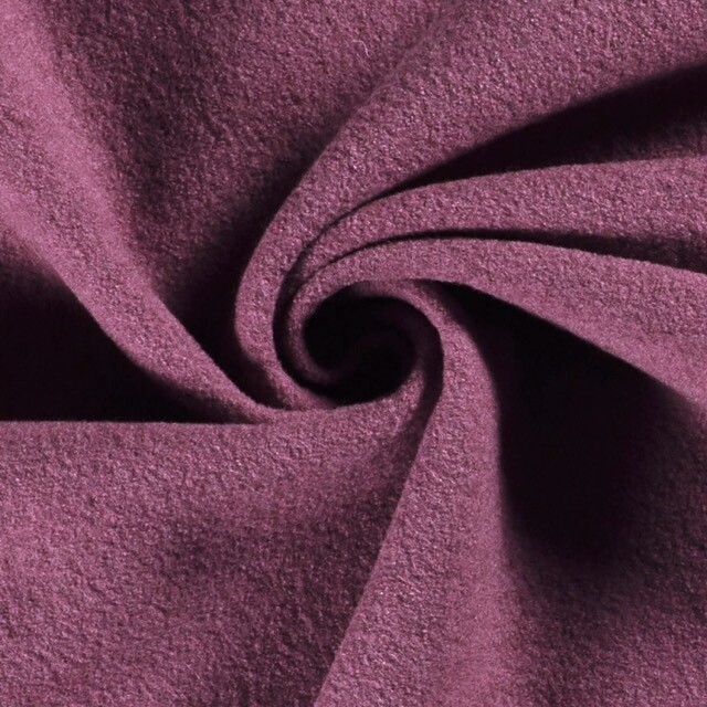 Wool felt lilac/berry