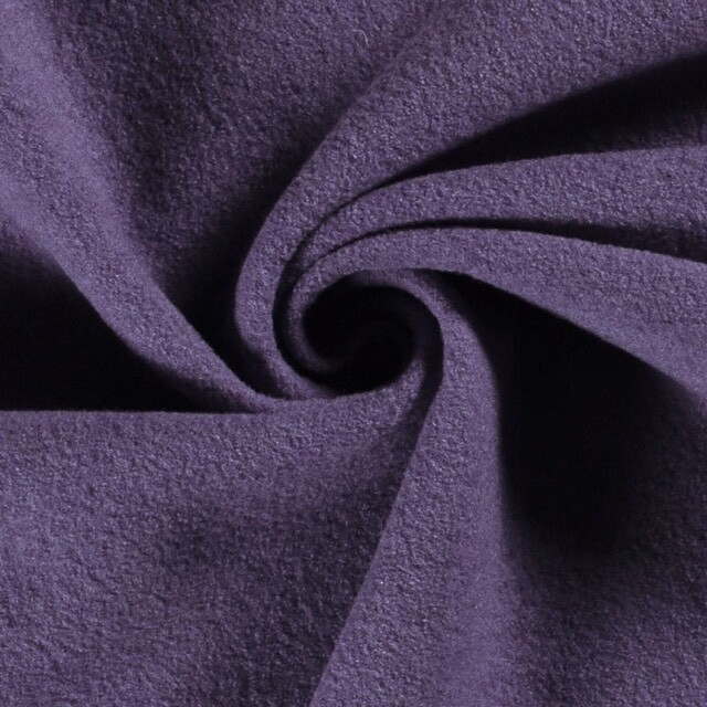 Wool felt aubergine