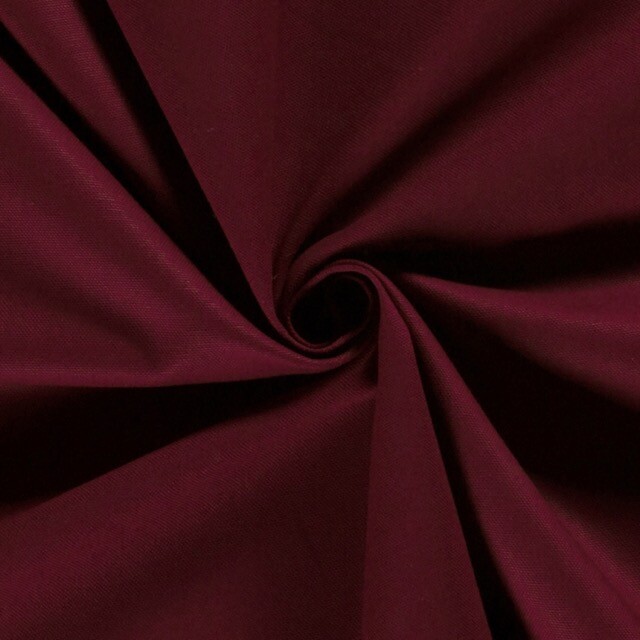 Canvas solid wine-red