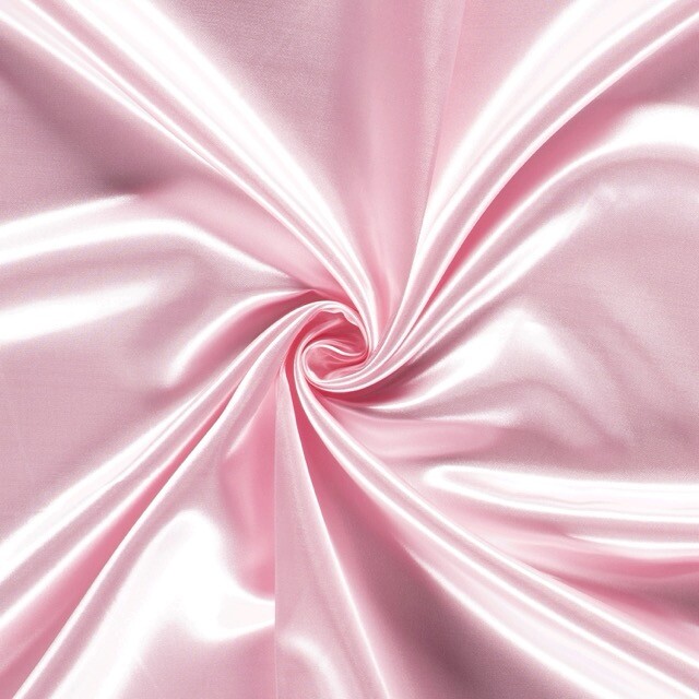 satin solid light pink