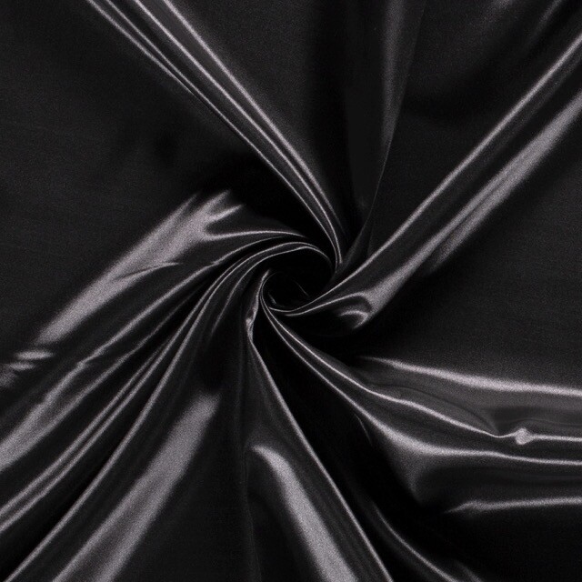 Satin solid black