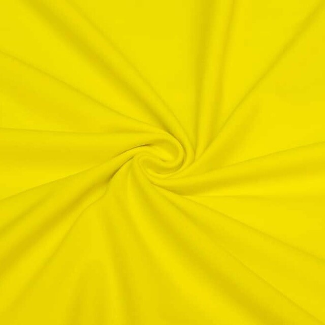 cotton jersey bright yellow