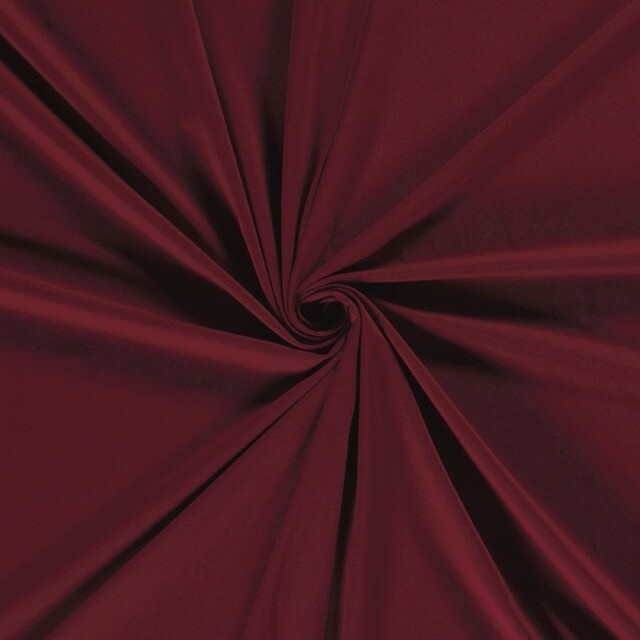 Cotton jersey wine-red
